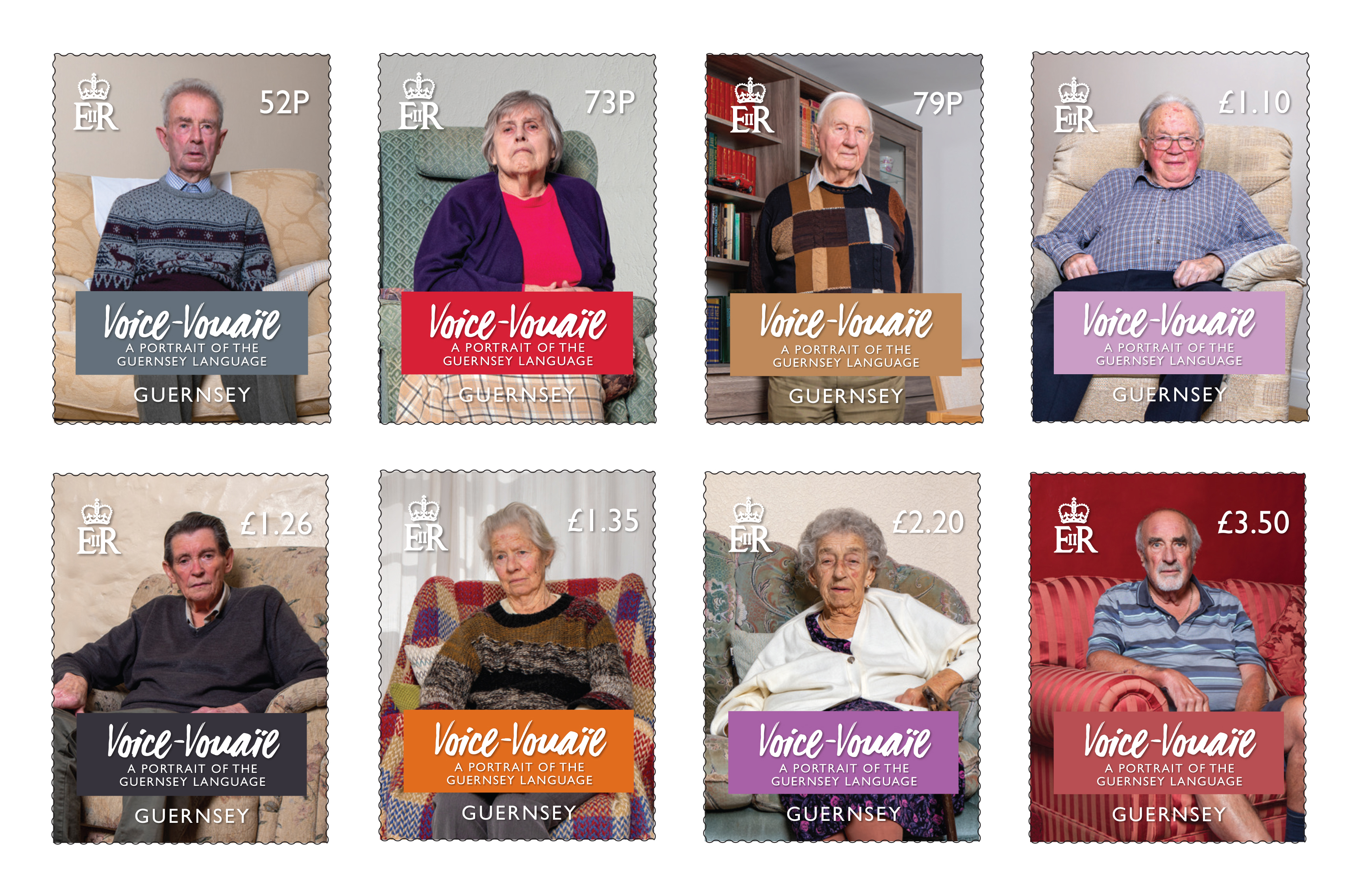 Set of 8 Stamps